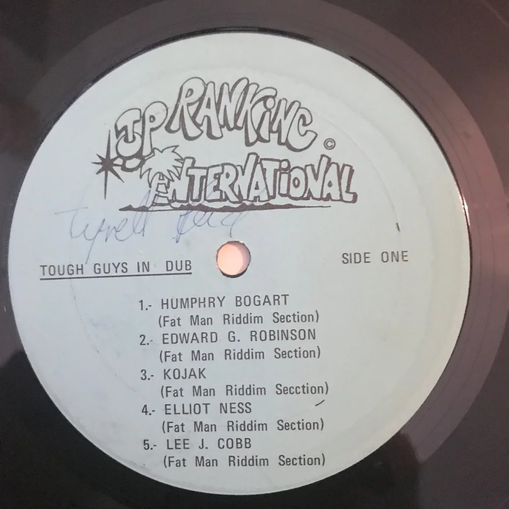 Fatman Riddim Section - Tough Guys In Dub - Top Ranking LP 33T